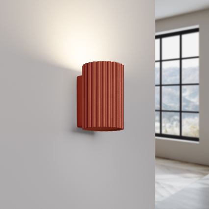BRILAGI - LED nástenné svietidlo CRESTO 1xGU10/10W/230V 10 cm oranžová