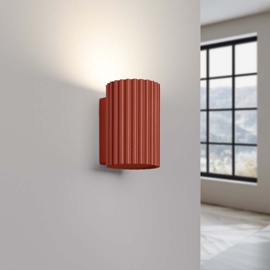 BRILAGI - LED nástenné svietidlo CRESTO 1xGU10/10W/230V 10 cm oranžová