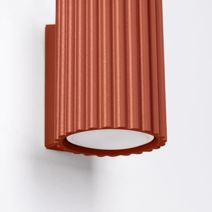 BRILAGI - LED nástenné svietidlo CRESTO 1xGU10/10W/230V 10 cm oranžová