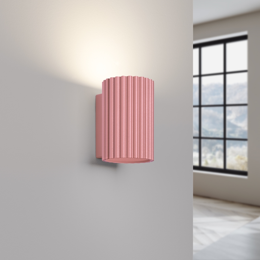 Brilagi - LED nástenné svietidlo CRESTO 1xGU10/10W/230V 10 cm ružové