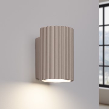 Brilagi - LED nástenné svietidlo CRESTO 1xGU10/10W/230V 10 cm taupe