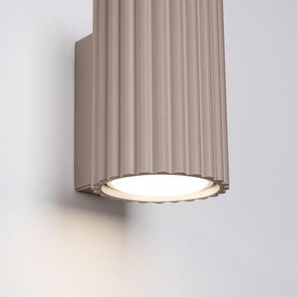 Brilagi - LED nástenné svietidlo CRESTO 1xGU10/10W/230V 10 cm taupe