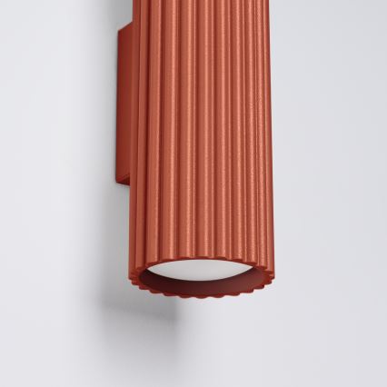 Brilagi - LED nástenné svietidlo CRESTO 2xGU10/10W/230V 20 cm červené