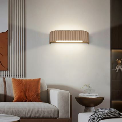 Brilagi - LED nástenné svietidlo FALCON MODERN LED/10W/230V 30 cm 3000/4500/6000K béžové