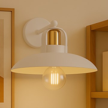 Brilagi - LED Nástenné svietidlo FLAMENGO 1xE27/60W/230V biela