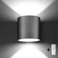 Brilagi -  LED Nástenné svietidlo FRIDA 1xG9/4W/230V šedá
