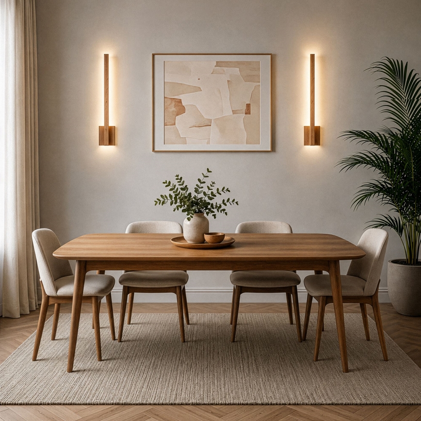 BRILAGI - LED Nástenné svietidlo GARDALINE LED/90W/230V 100 cm dub