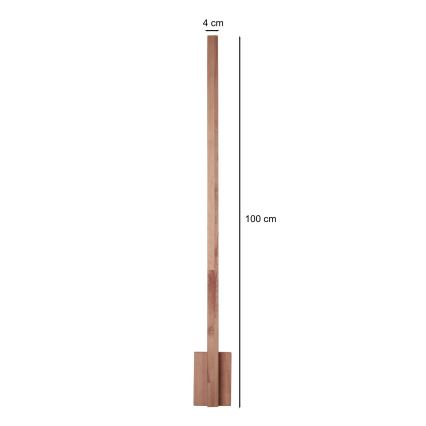 BRILAGI - LED Nástenné svietidlo GARDALINE LED/90W/230V 100 cm dub