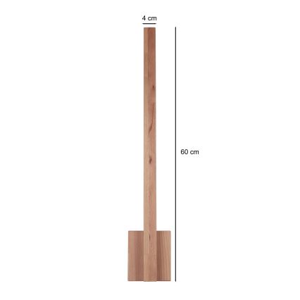 BRILAGI - LED Nástenné svietidlo GARDALINE LED/90W/230V 60 cm dub