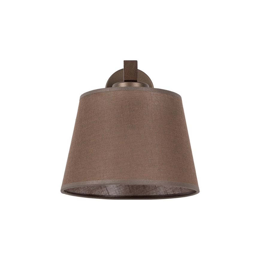 BRILAGI - LED nástenné svietidlo LATTE 1xE27/15W/230V borovica/hnedá