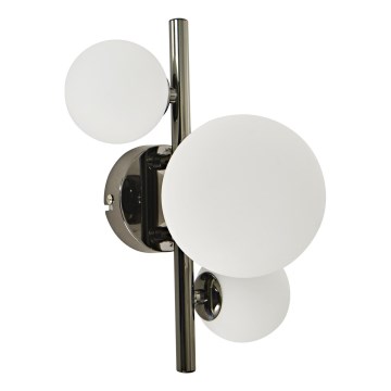 Brilagi - LED Nástenné svietidlo MILLA 3xG9/3W/230V lesklý chróm/biela