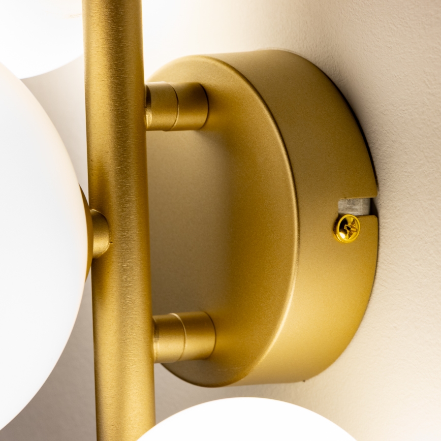 Brilagi - LED Nástenné svietidlo MILLA 3xG9/3W/230V zlatá/biela