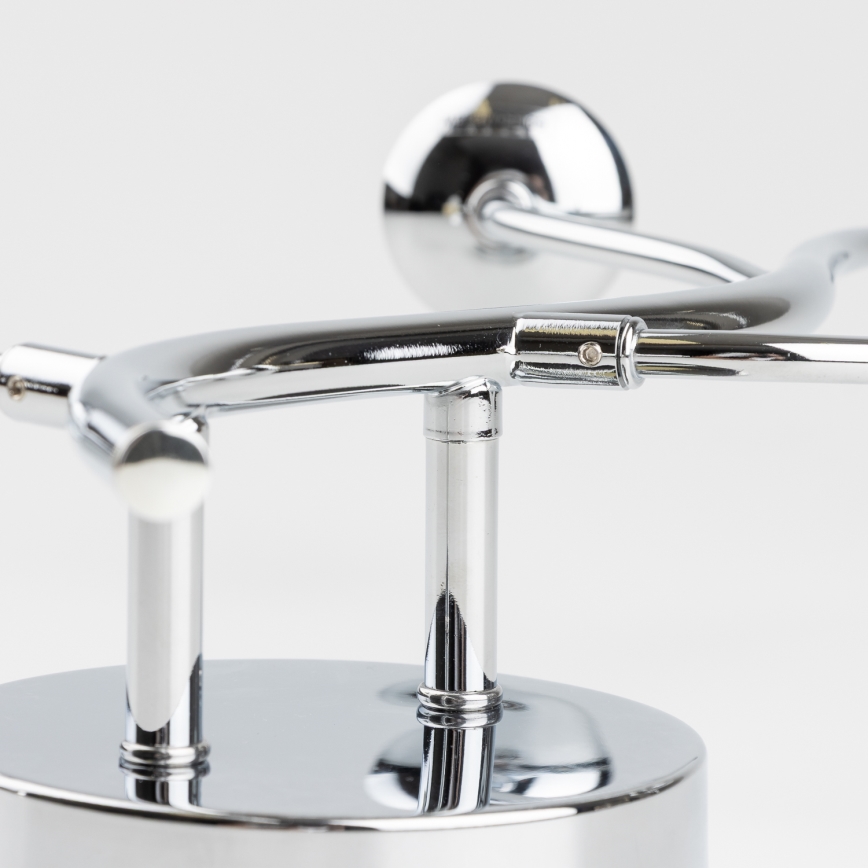 Brilagi - LED nástenné svietidlo MISTEL 3xG9/3W/230V čierny chróm/dymová