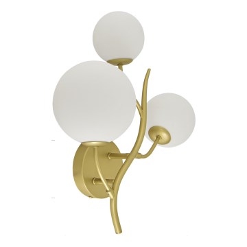 Brilagi - LED Nástenné svietidlo MISTEL 3xG9/3W/230V zlatá/biela