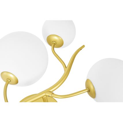 Brilagi - LED Nástenné svietidlo MISTEL 3xG9/3W/230V zlatá/biela