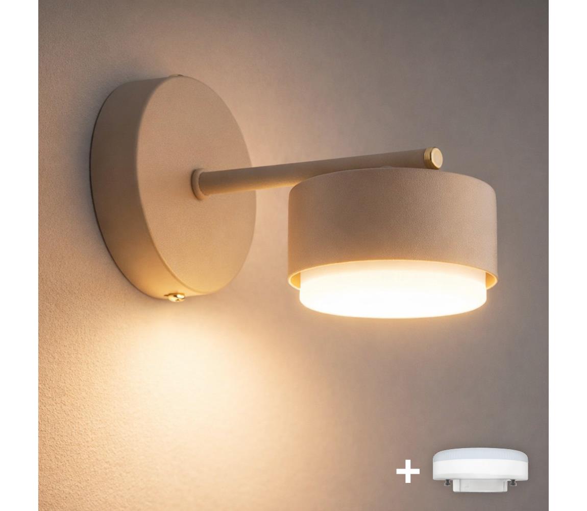 Brilagi - LED nástenné svietidlo MONO 1xGX53/30W/230V béžové 90-023B