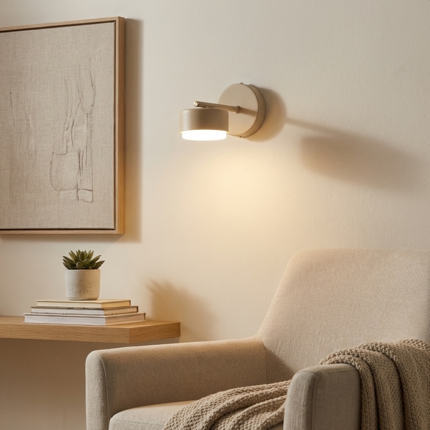 Brilagi - LED nástenné svietidlo MONO 1xGX53/30W/230V béžové