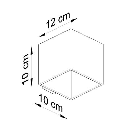 Brilagi -  LED Nástenné bodové svietidlo MURO 1xG9/4W/230V čierna