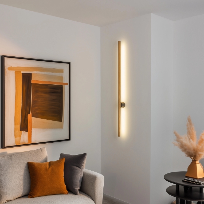 Brilagi - LED Nástenné svietidlo WOODY LINE LED/12W/230V 120 cm dub