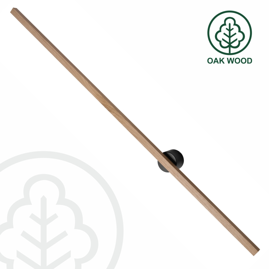 Brilagi - LED Nástenné svietidlo WOODY LINE LED/12W/230V 120 cm dub