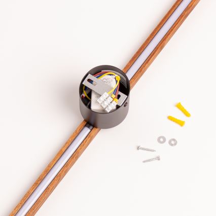 Brilagi - LED Nástenné svietidlo WOODY LINE LED/7W/230V 4000K 60 cm dub čerešňa