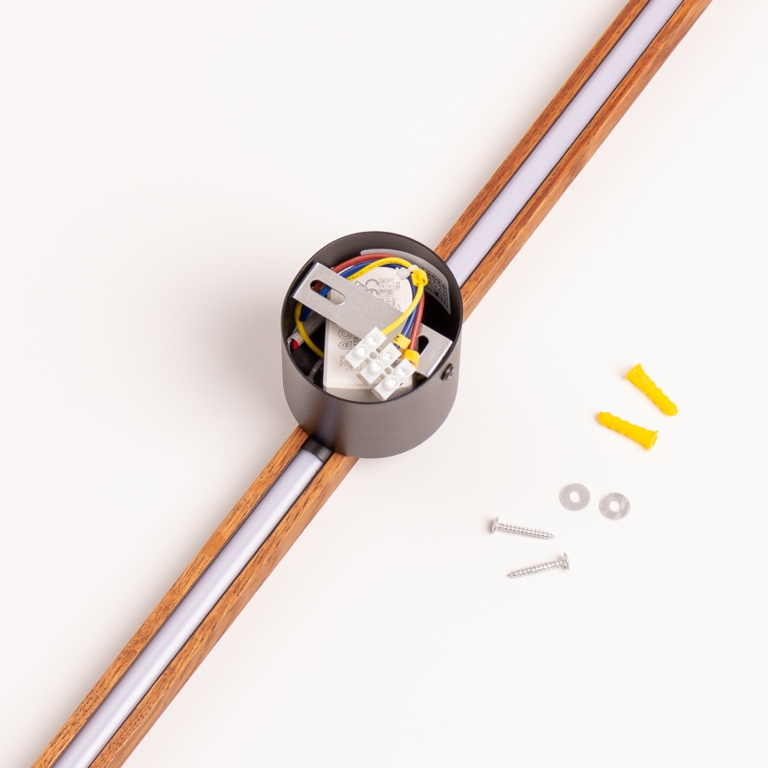 Brilagi - LED Nástenné svietidlo WOODY LINE LED/7W/230V 4000K 60 cm dub čerešňa