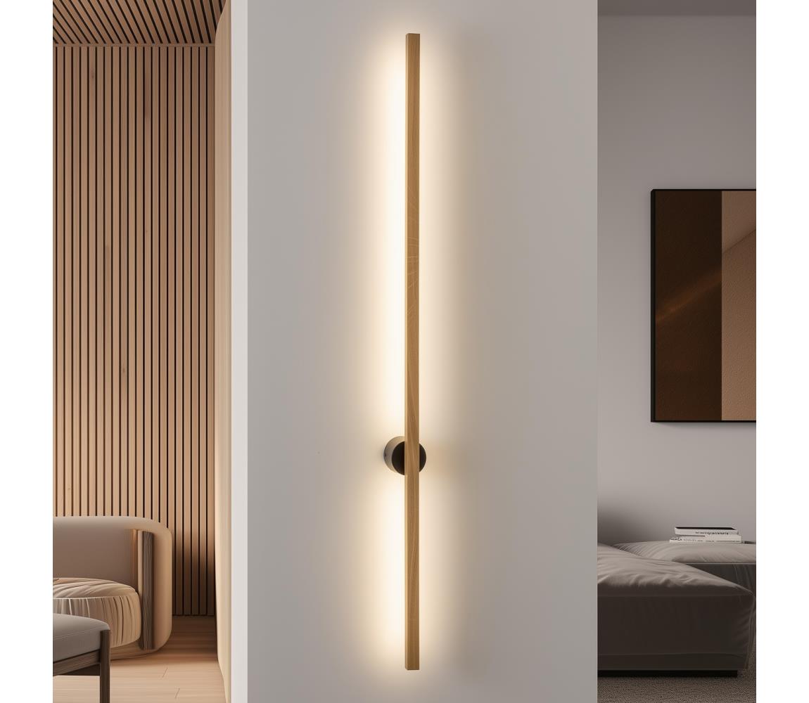 Brilagi - LED nástenné svietidlo WOODY LINE LED/7W/230V 4000K 60 cm dub 8590828019619