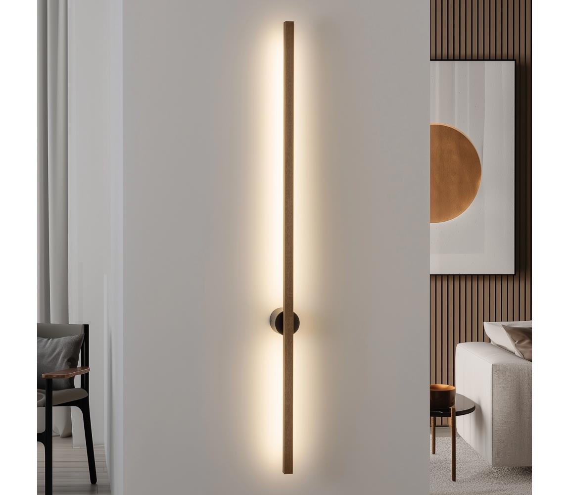 Brilagi - LED nástenné svietidlo WOODY LINE LED/7W/230V 4000K 60 cm dub orech 8590828019633