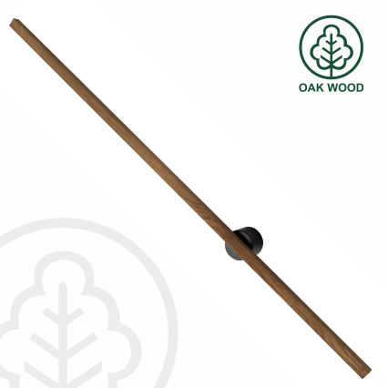 Brilagi - LED nástenné svietidlo WOODY LINE LED/7W/230V 4000K 60 cm dub orech