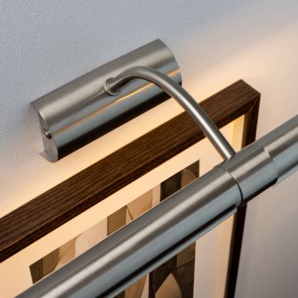 Brilagi - LED Obrazové svietidlo DANAE 2xE14/4W/230V 3000K matný chróm