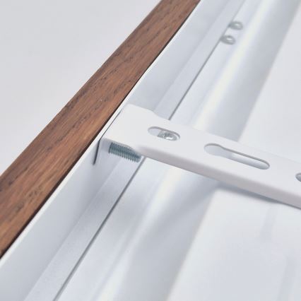 Brilagi - LED Stropné svetlo do kúpeľne WOODY FRAME LED/40W/230V 120x30 cm IP44 dub čerešňa