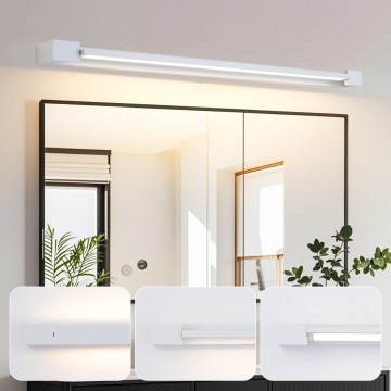 Brilagi - LED osvetlenie kúpeľňového zrkadla AQUA LINE LED/20W/230V 80 cm IP44 biela CRI 90