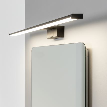 Brilagi - LED osvetlenie zrkadla do kúpeľne 3 v 1 VESTRA LED/15W/230V 80 cm IP44 čierne