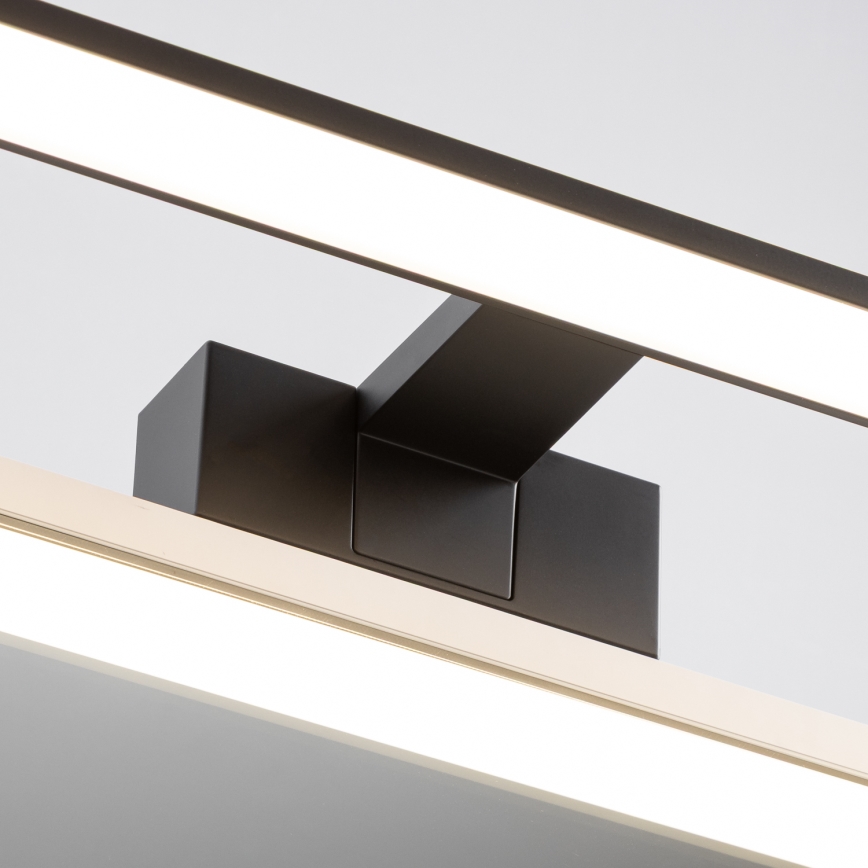 Brilagi - LED osvetlenie zrkadla do kúpeľne 3 v 1 VESTRA LED/15W/230V 80 cm IP44 čierne