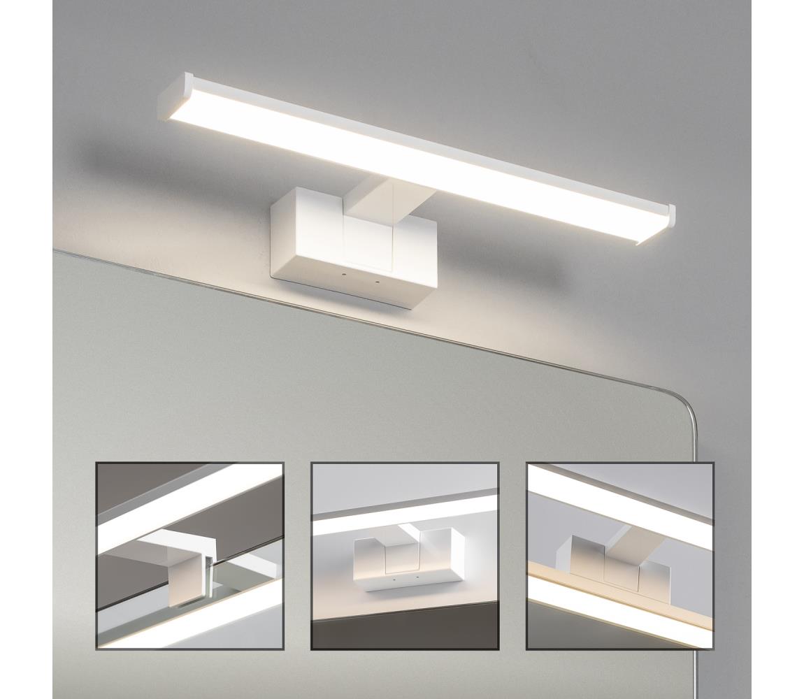 Brilagi - LED osvetlenie kúpeľňového zrkadla VESTRA LED/8W/230V 40 cm IP44 biela FG-M1-C02-400-WHT