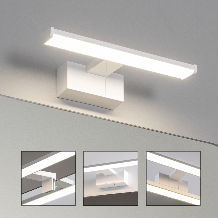 Brilagi - LED osvetlenie zrkadla do kúpeľne 3 v 1 VESTRA LED/6W/230V 30 cm IP44 biela