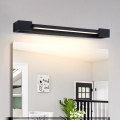 Brilagi - LED osvetlenie zrkadla do kúpeľne AQUA LINE LED/12W/230V 45 cm IP44 čierna