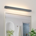 Brilagi - LED osvetlenie zrkadla do kúpeľne AQUA LINE LED/18W/230V 60 cm IP44 antracit