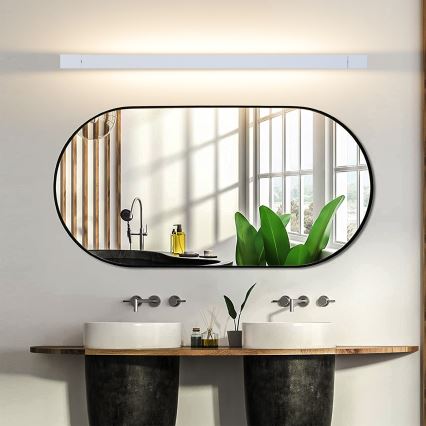 Brilagi - LED kúpeľňové osvetlenie zrkadla AQUA LINE LED/24W/230V 90 cm IP44 biela CRI 90