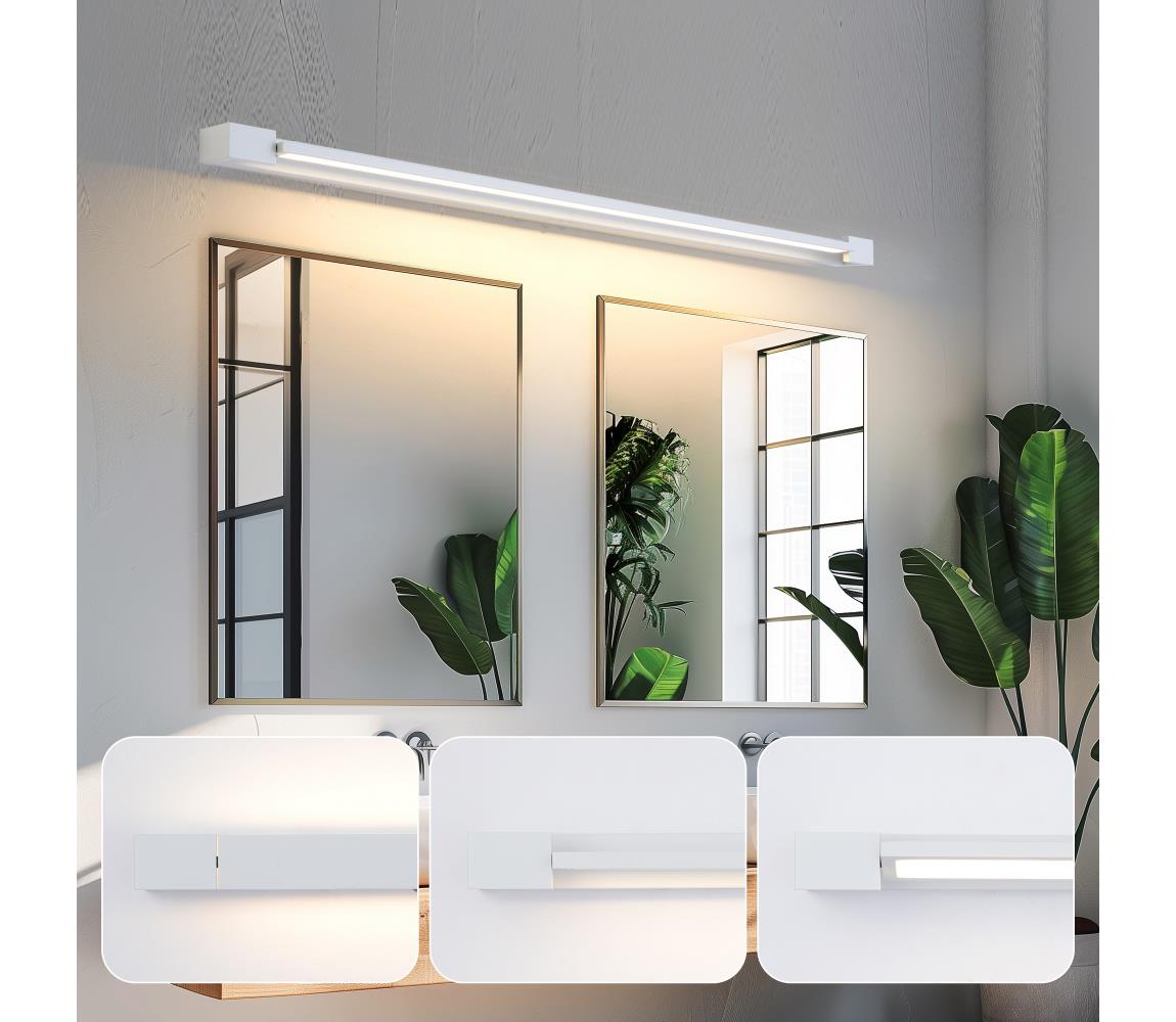 Brilagi-LED Osvetlenie zrkadla do kúpeľne AQUA LINE LED/36W/230V 120 cm IP44 biela BRI346