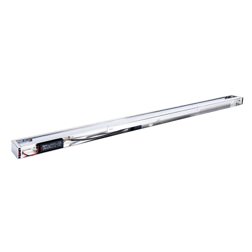 Brilagi - LED osvetlenie zrkadla do kúpeľne AQUA LINE LED/36W/230V 120 cm IP44 lesklý chróm CRI 90