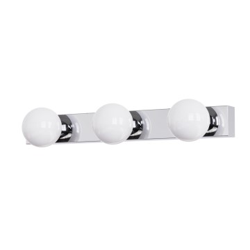 Brilagi - LED osvetlenie zrkadla do kúpeľne HOLLYWOOD 3xLED/3W/230V 39 cm IP44 lesklý chróm