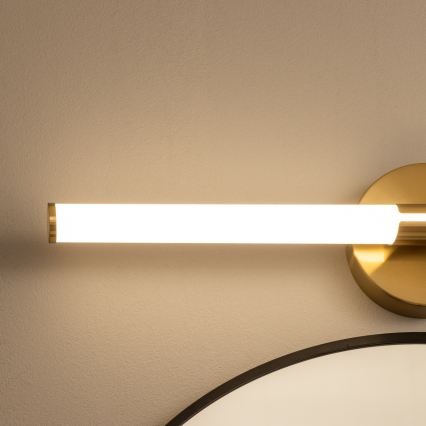 Brilagi - LED osvetlenie do kúpeľňového zrkadla LARA LED/10W/230V 60 cm IP44 zlaté