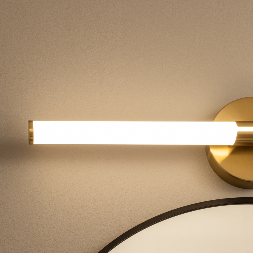 Brilagi - LED osvetlenie do kúpeľňového zrkadla LARA LED/10W/230V 60 cm IP44 zlaté