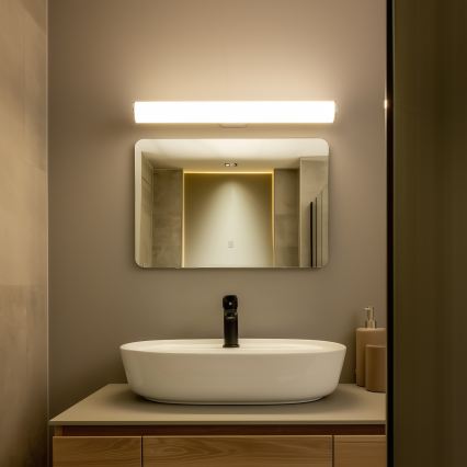 Brilagi - LED osvetlenie zrkadla do kúpeľne TUBE LED/15W/230V 3000/4000/6500K IP44 lesklý chróm