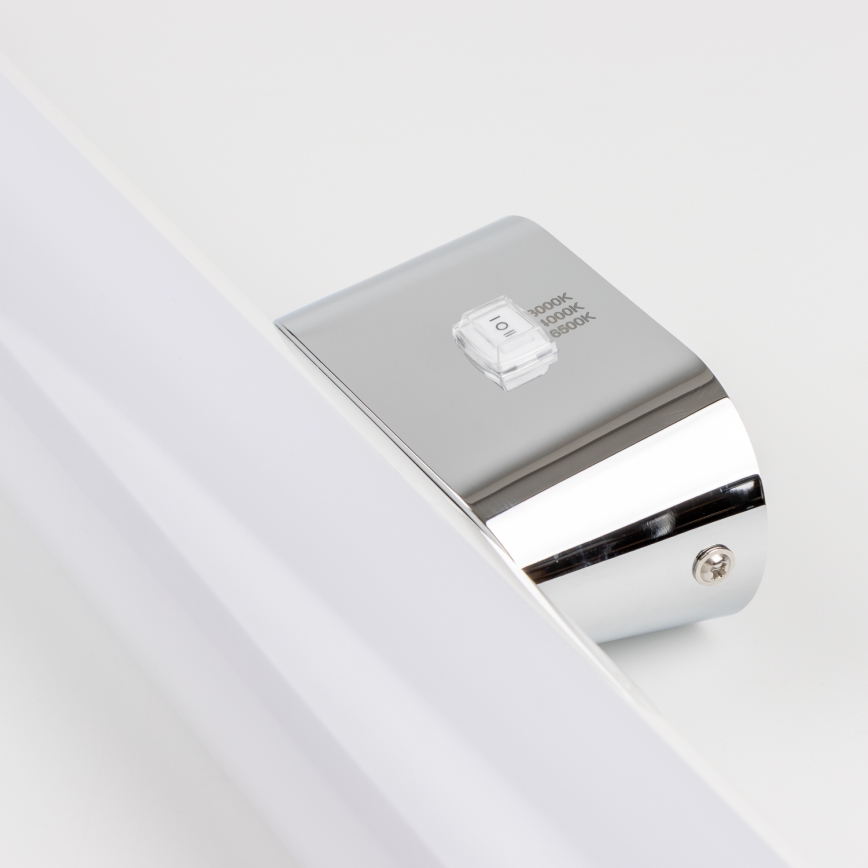 Brilagi - LED osvetlenie zrkadla do kúpeľne TUBE LED/15W/230V 3000/4000/6500K IP44 lesklý chróm