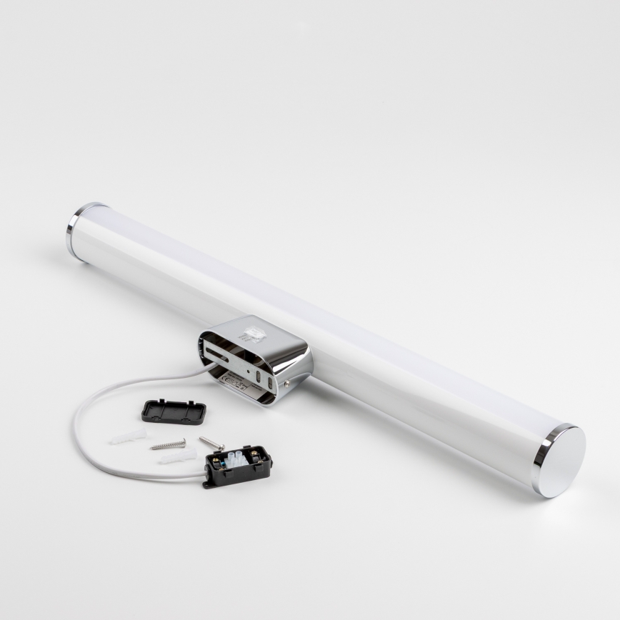 Brilagi - LED osvetlenie zrkadla do kúpeľne TUBE LED/15W/230V 3000/4000/6500K IP44 lesklý chróm