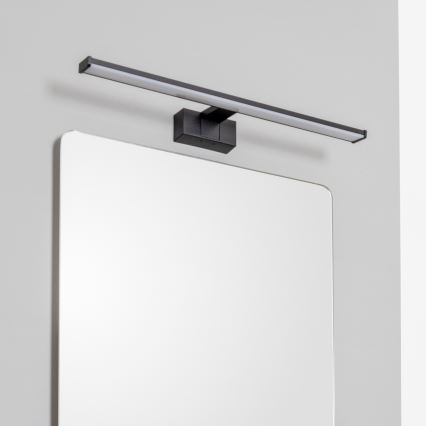 Brilagi - LED kúpeľňové osvetlenie na zrkadlo 3 v 1 VESTRA LED/12W/230V 60 cm IP44 čierne