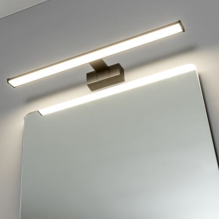 Brilagi - LED kúpeľňové osvetlenie na zrkadlo 3 v 1 VESTRA LED/12W/230V 60 cm IP44 čierne
