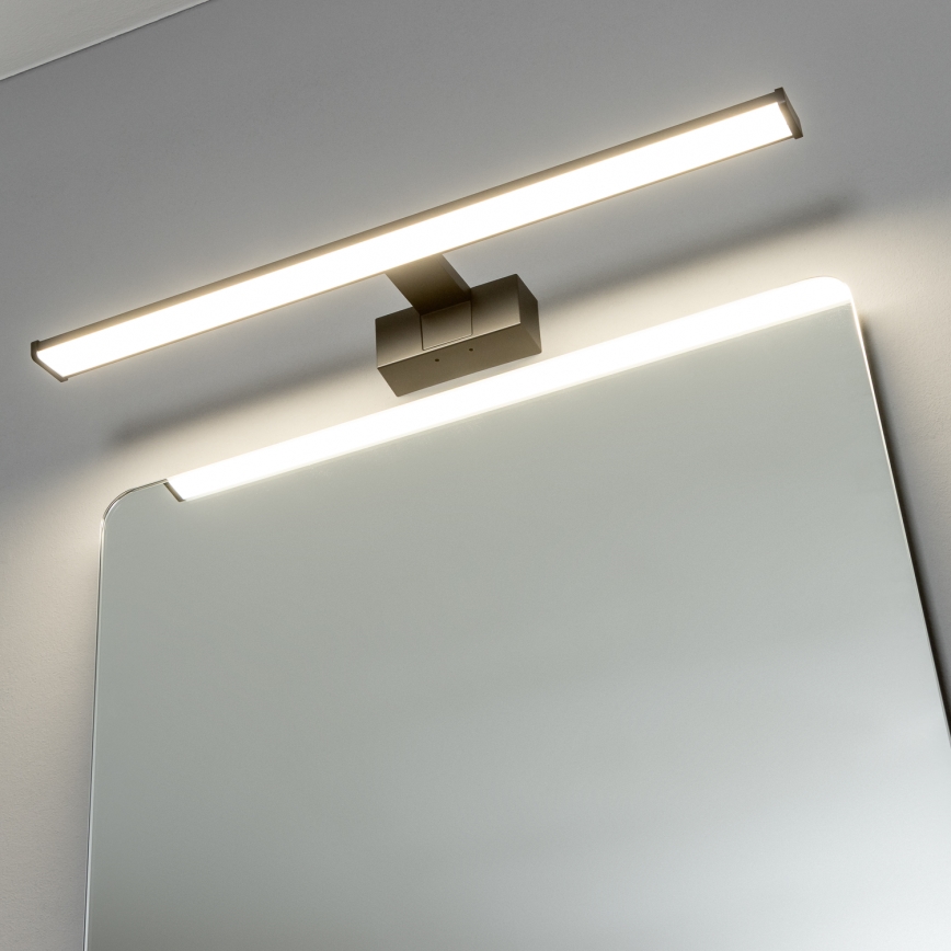 Brilagi - LED kúpeľňové osvetlenie na zrkadlo 3 v 1 VESTRA LED/12W/230V 60 cm IP44 čierne